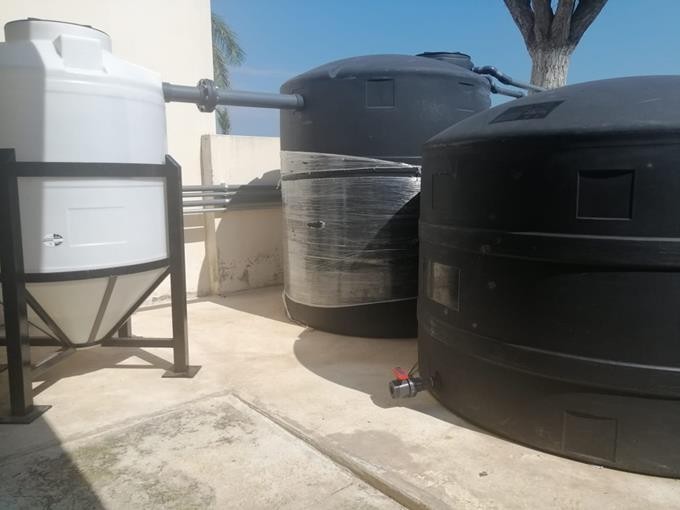 Sistema de tratamiento biológico Campeche Sportswear, Campeche