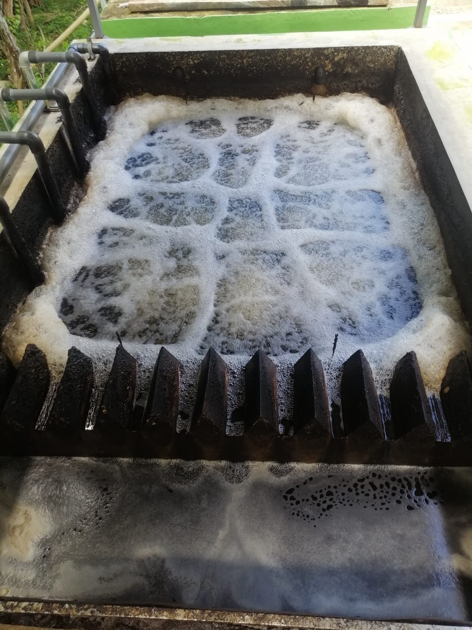 Planta de tratamiento biológico Cenote Ik-Kil Parque Ecoarqueológico, Yucatán