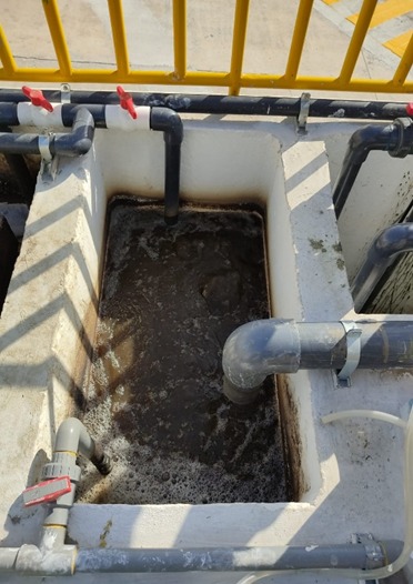 Sistema biológico anóxico-aerobio Holcim Planta de Molienda Umán, Yucatán