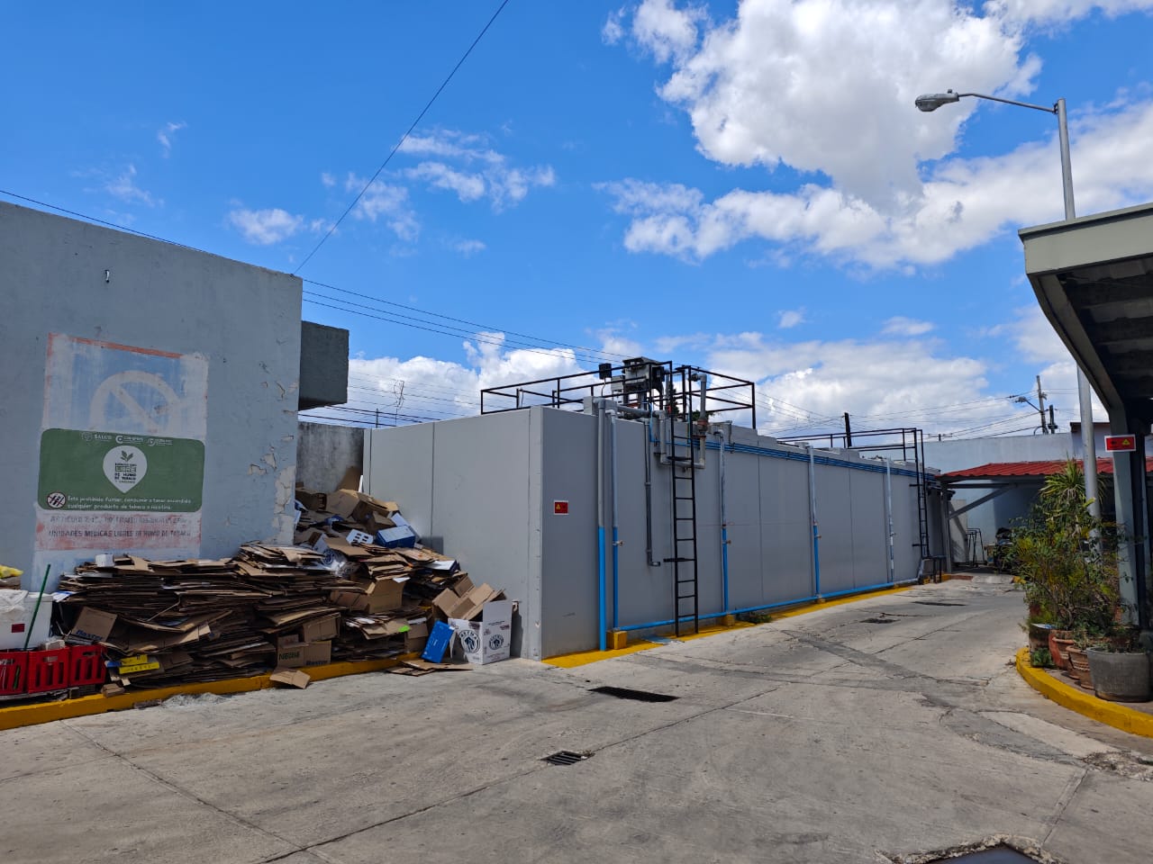 Planta de tratamiento Hospital ISSSTE Pensiones