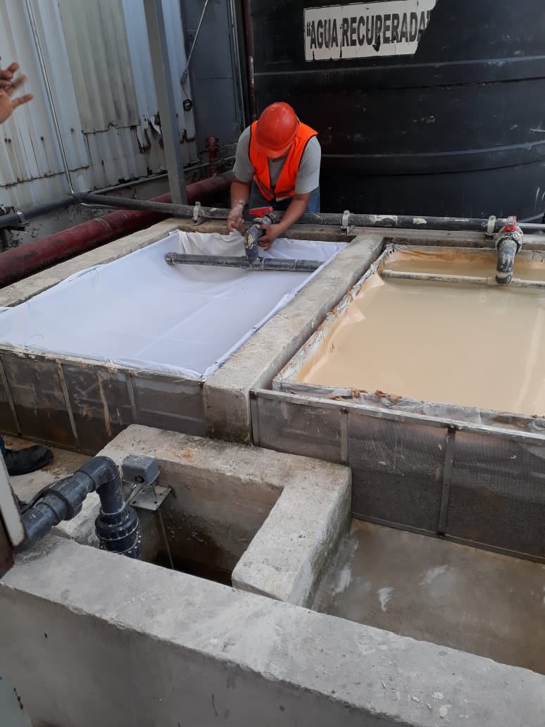 Planta de tratamiento electroquímico Kekén Planta de Alimentos Umán, Yucatán