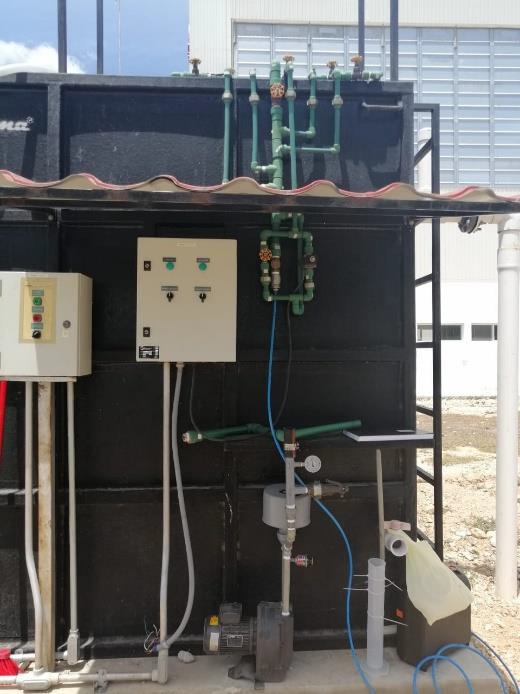 Supervisión y mantenimiento planta biológica Kekén San Antonio, Yucatán